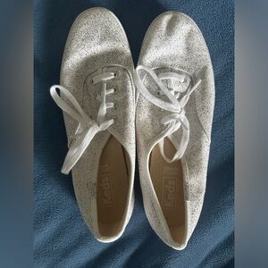 sparkly bridal keds // 5.5